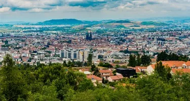 Vue aérienne Clermont Ferrand - Mobile