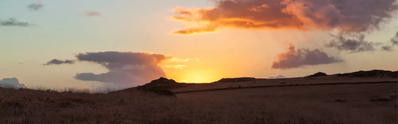 Coucher de soleil Mont d'Arrée - Dsktp